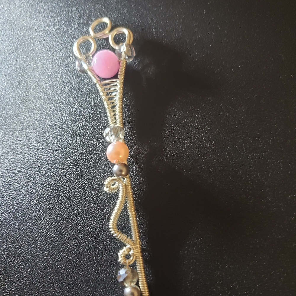 Skeleton Key Pendant Wand